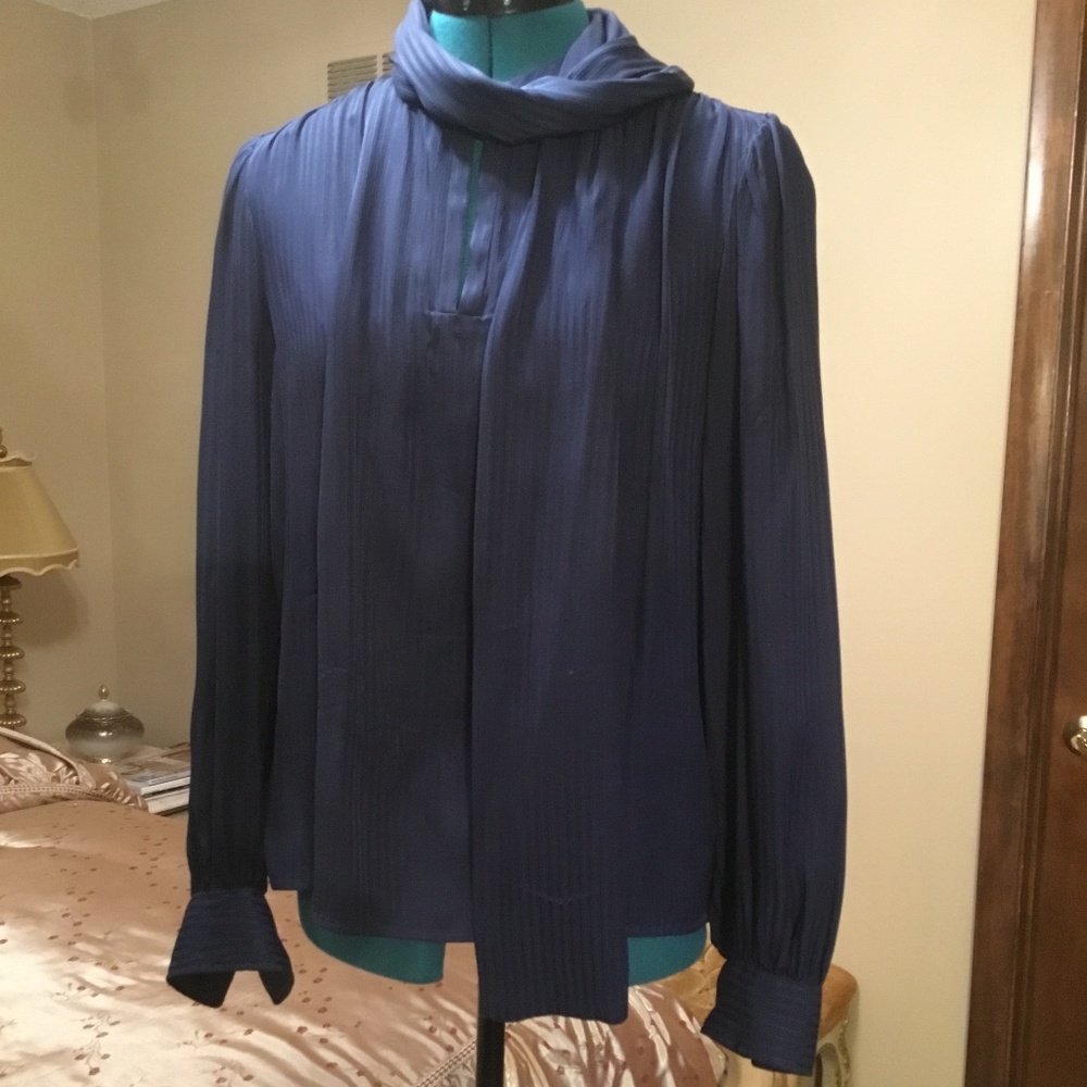 YSL Yves Saint Laurent silk blouse Size 36.France